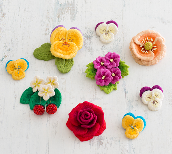 いろいろな刺繍が見たい！