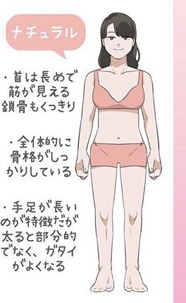 骨格ナチュラルのダイエット