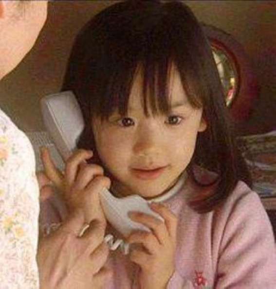 受話器持ってる画像