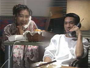 受話器持ってる画像