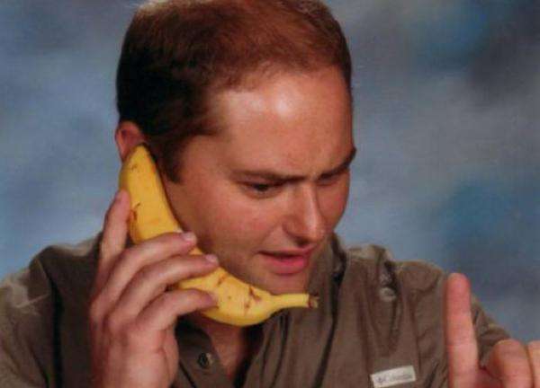 受話器持ってる画像