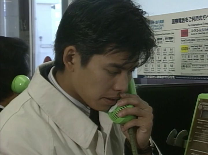 受話器持ってる画像