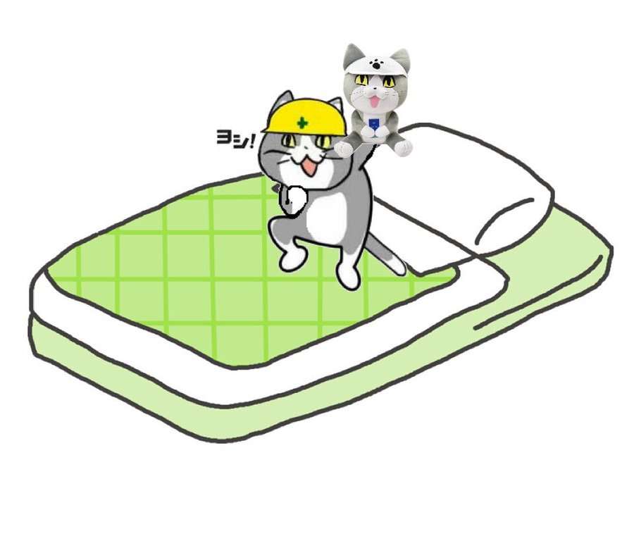 SNSで話題の“仕事猫”、ぬいぐるみ型クッションに