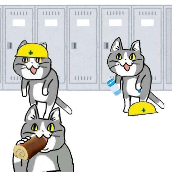 SNSで話題の“仕事猫”、ぬいぐるみ型クッションに