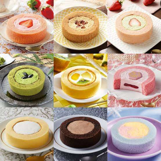 ロールケーキの画像を貼っていくトピ