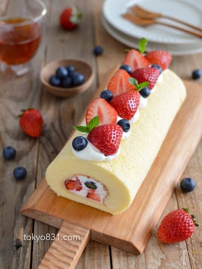 ロールケーキの画像を貼っていくトピ