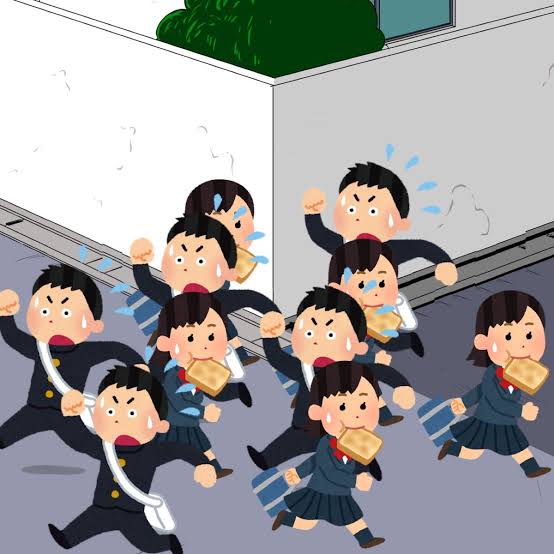 若い男の子の集団が怖い。