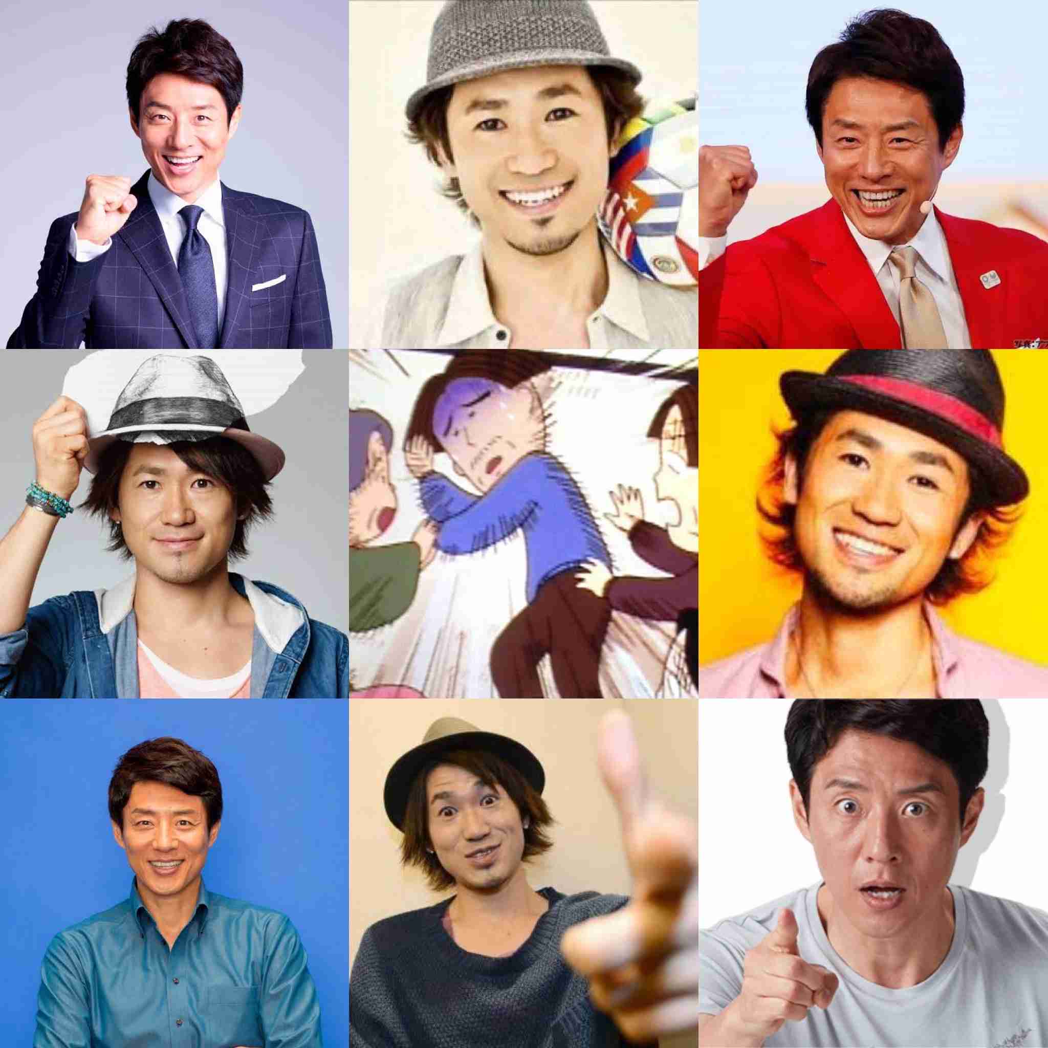 松岡修造とナオト・インティライミの画像を交互に貼って 時々 佐々木のじいさんの画像が貼られるトピ