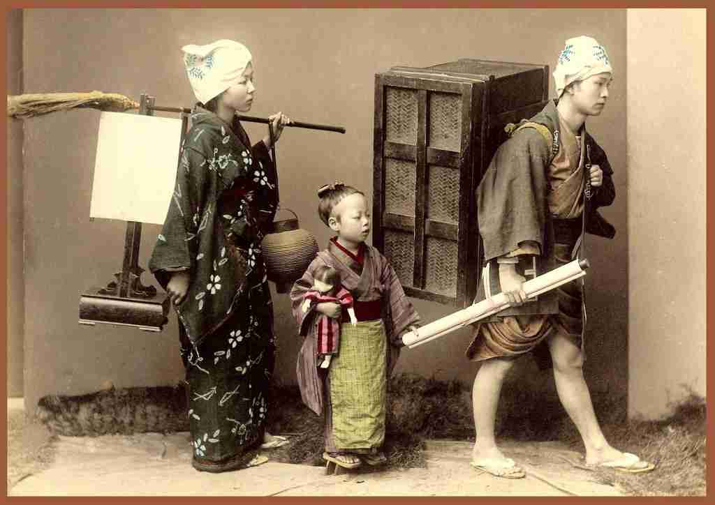 【普段着】昔ながらの和装が見たい【作業着】