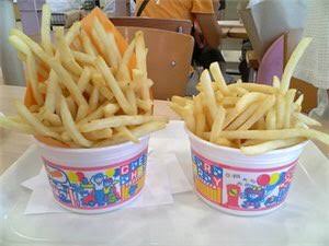 いつもフードコートで食べるものは何ですか?