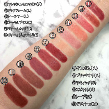 Macの口紅おすすめの色!