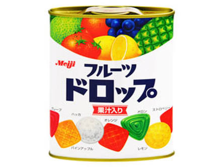 可愛いお菓子の缶を貼るトピ