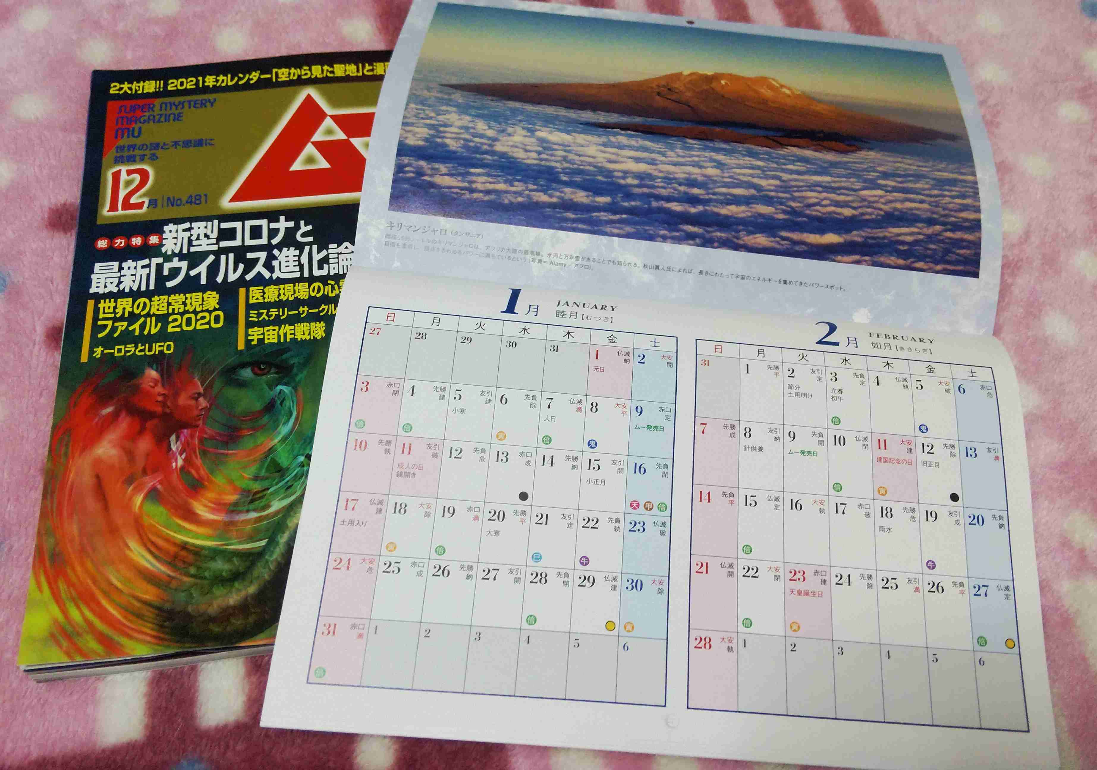 【定期トピ】雑誌付録12・1月号