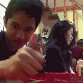 衝撃的なgif