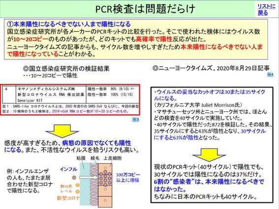 PCR検査拒否に