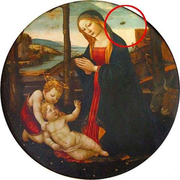 【UFO？】不思議なものが描かれてる絵画が見たい