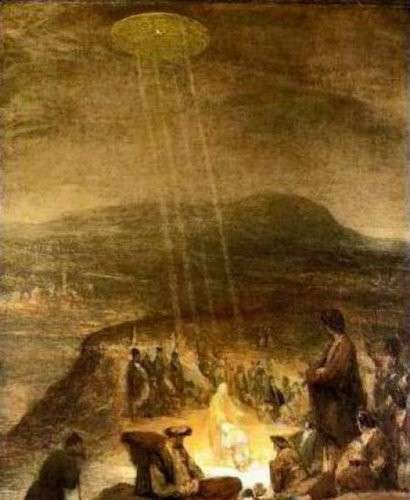 【UFO？】不思議なものが描かれてる絵画が見たい