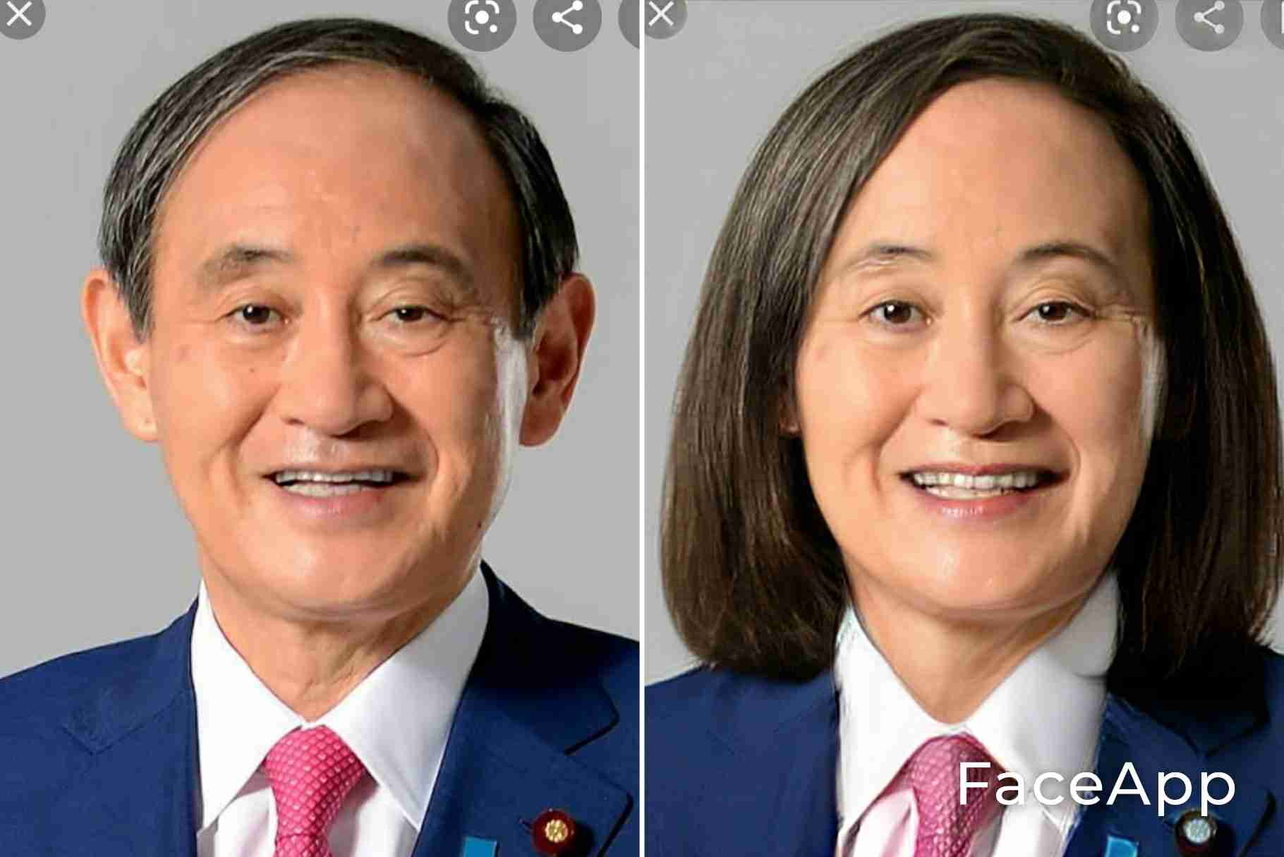 アプリで芸能人を性転換させてみるトピpart２
