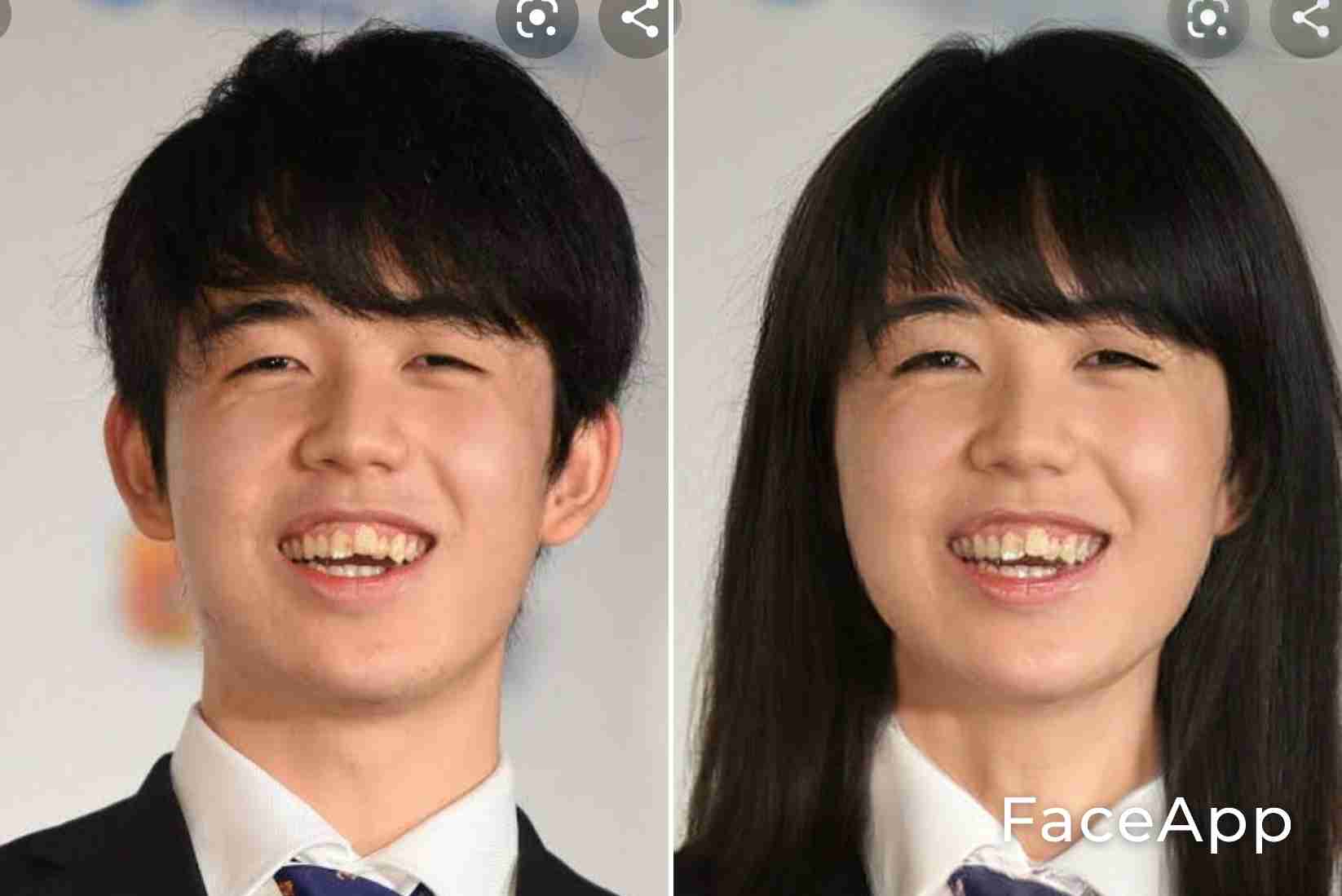 アプリで芸能人を性転換させてみるトピpart２