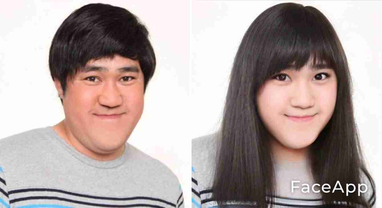 アプリで芸能人を性転換させてみるトピpart２