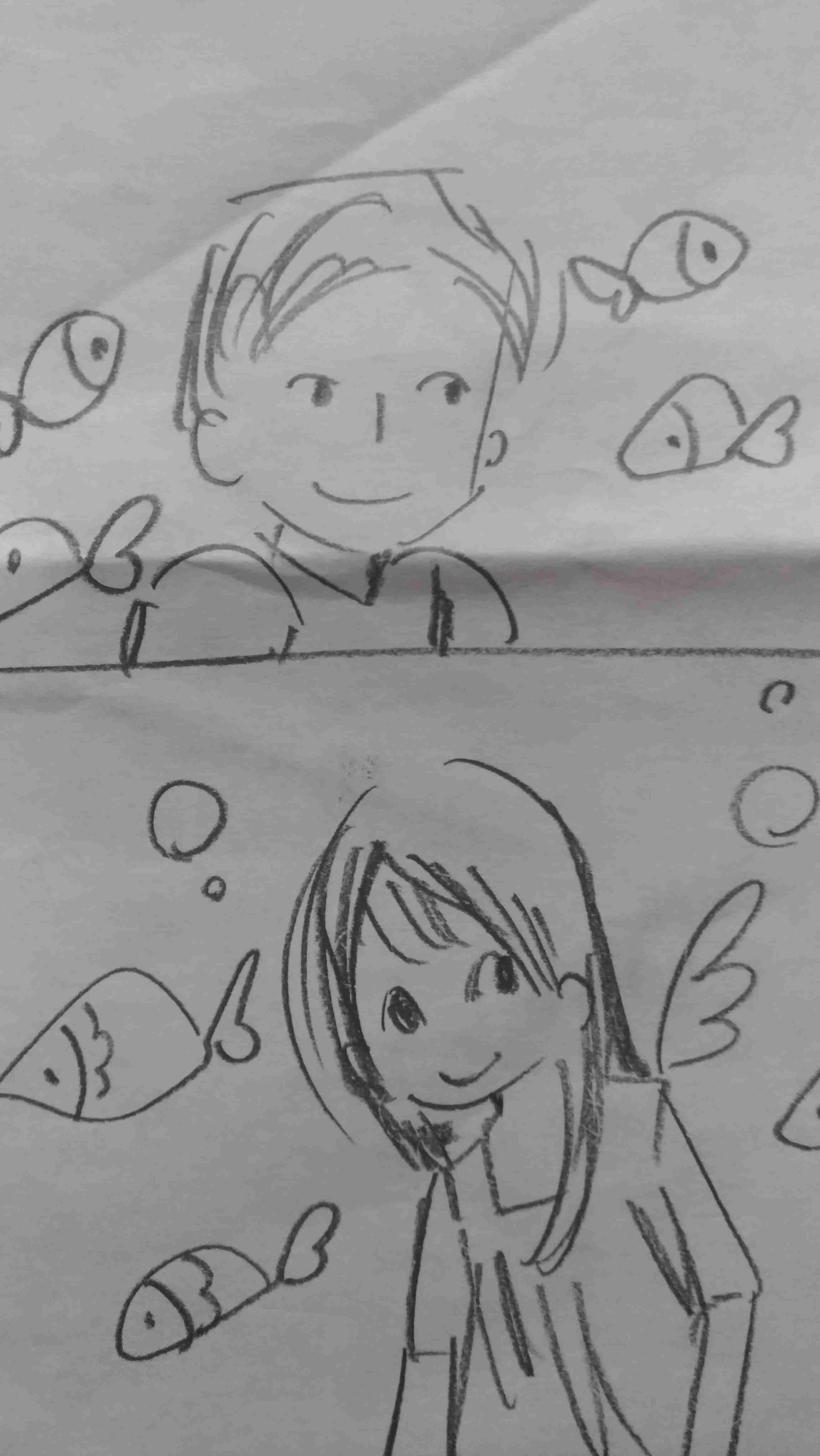 映画のワンシーンを描いてみよう！