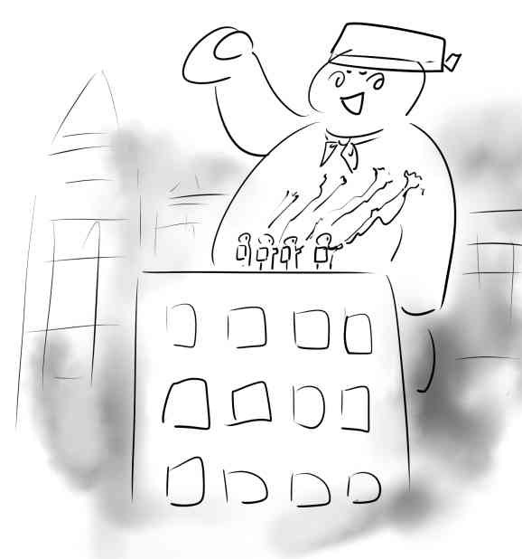 映画のワンシーンを描いてみよう！