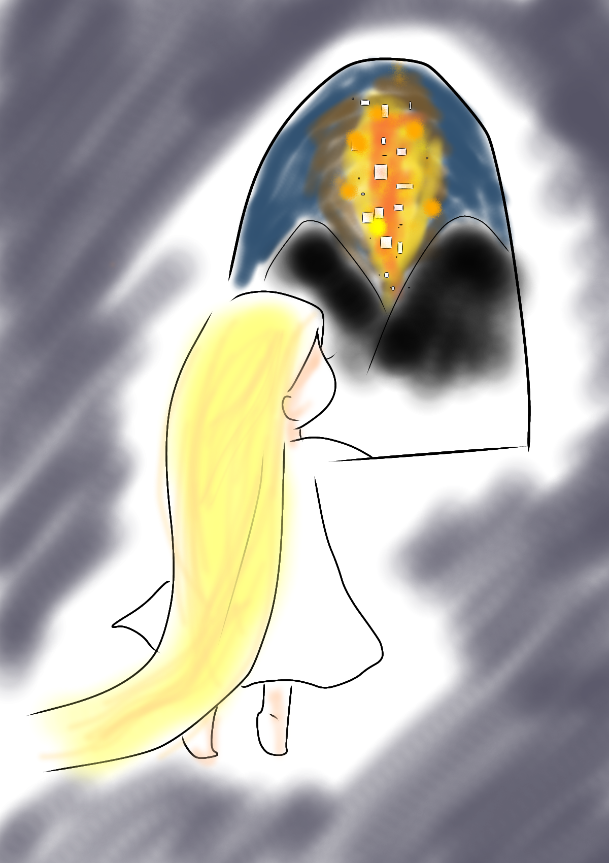 映画のワンシーンを描いてみよう！