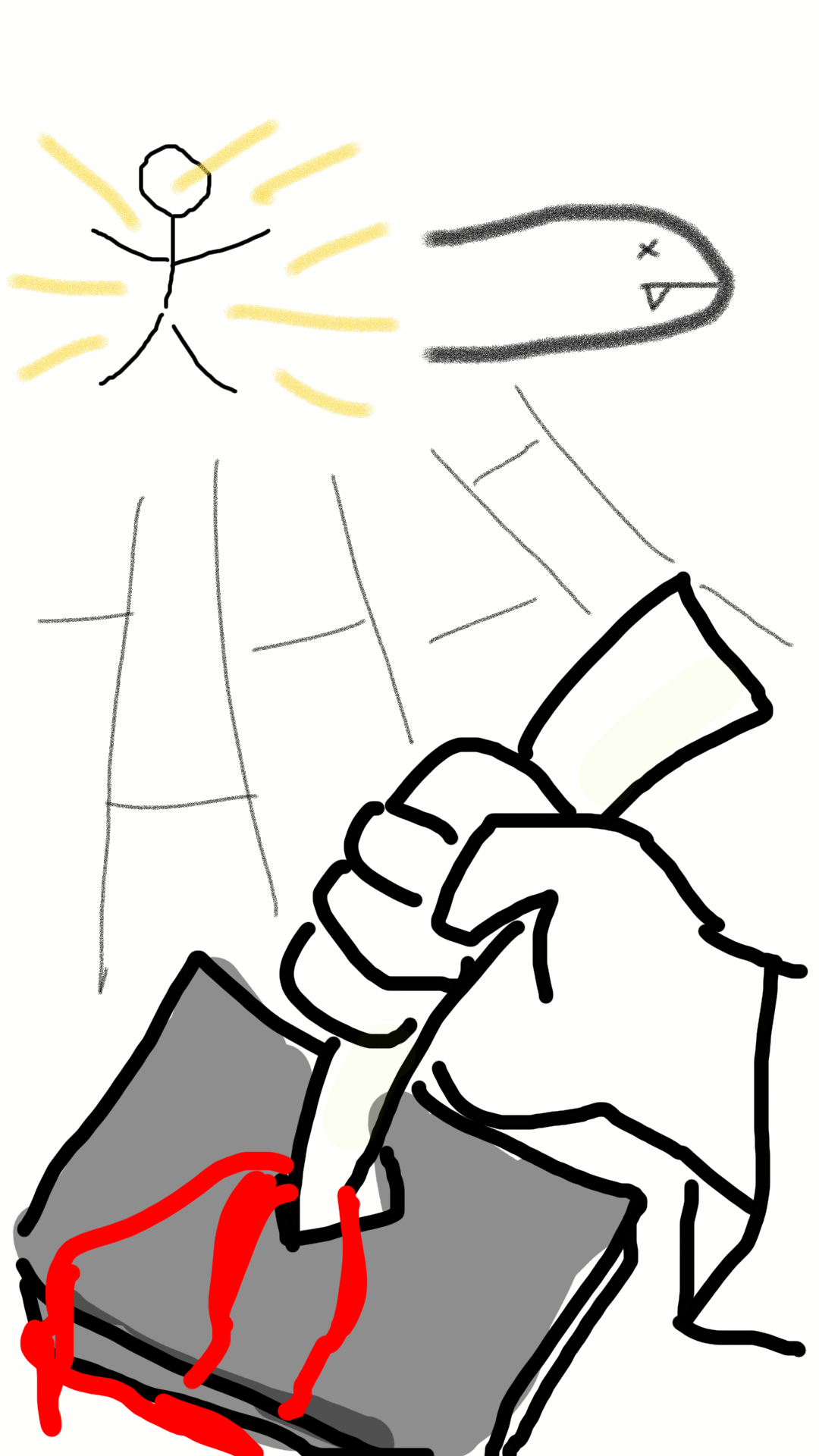 映画のワンシーンを描いてみよう！