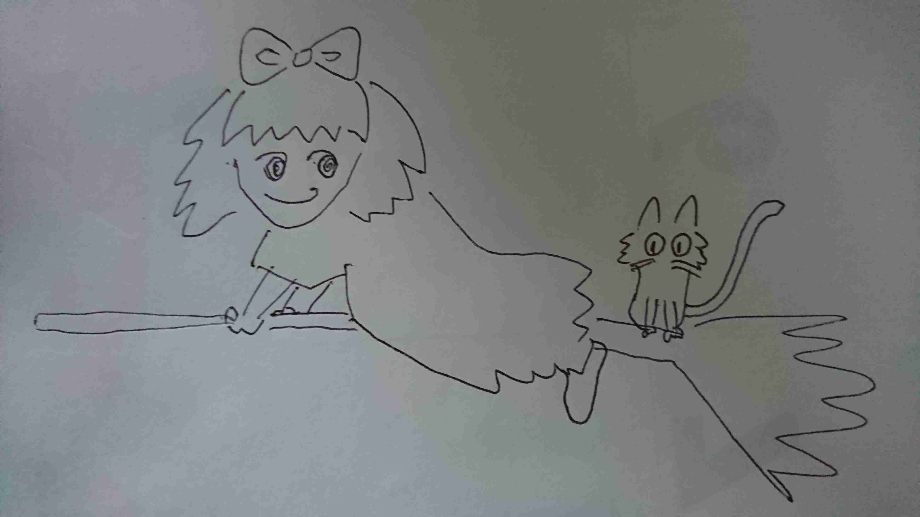 映画のワンシーンを描いてみよう！