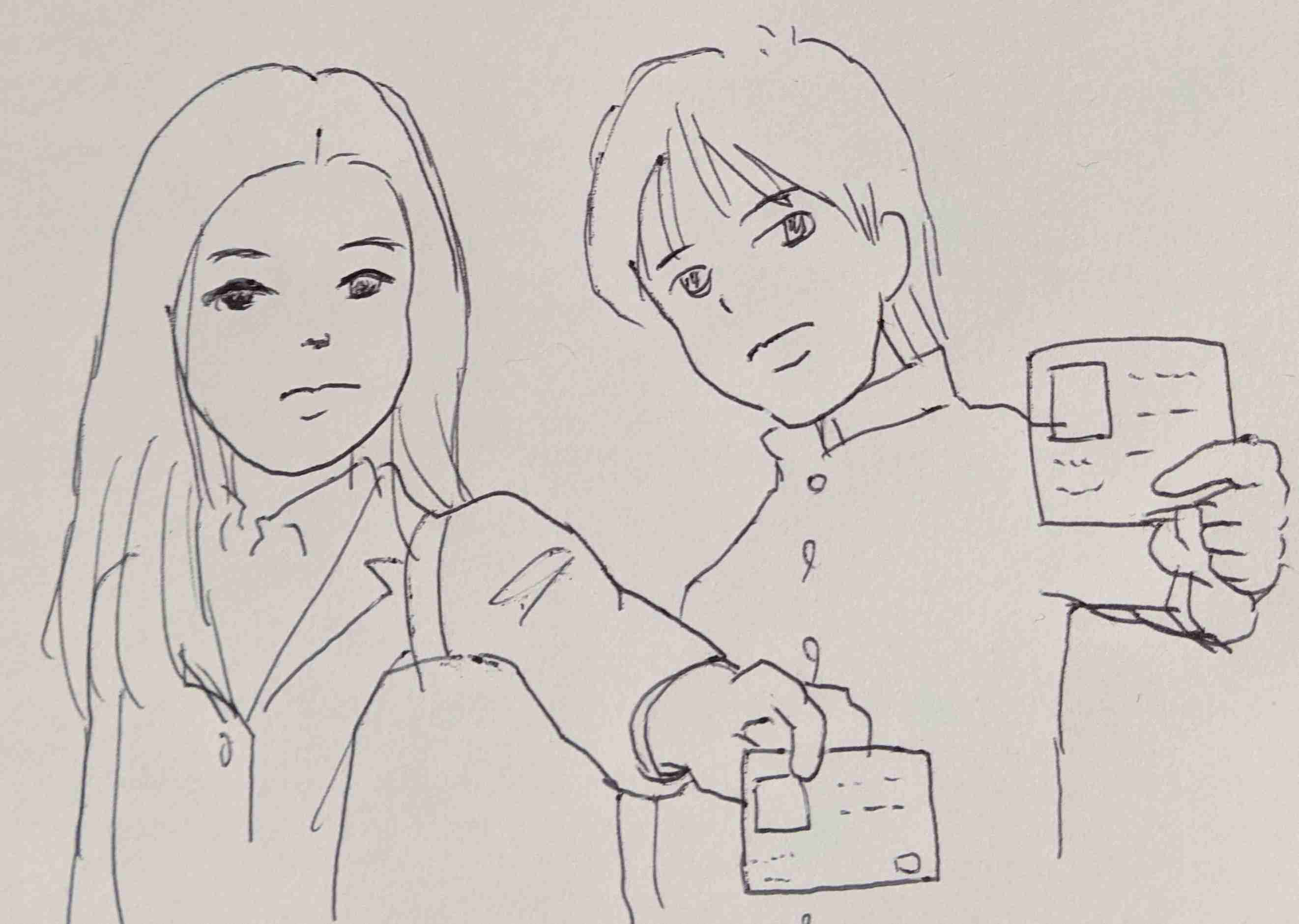 映画のワンシーンを描いてみよう！