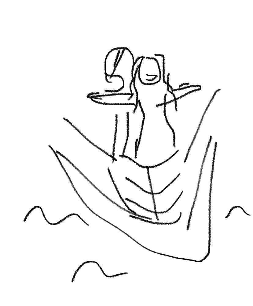 映画のワンシーンを描いてみよう！