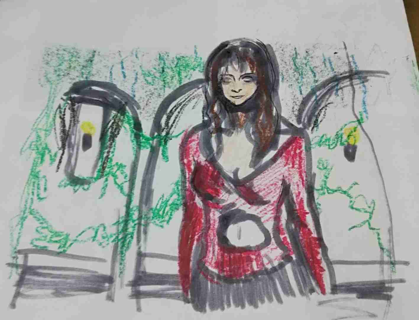 映画のワンシーンを描いてみよう！