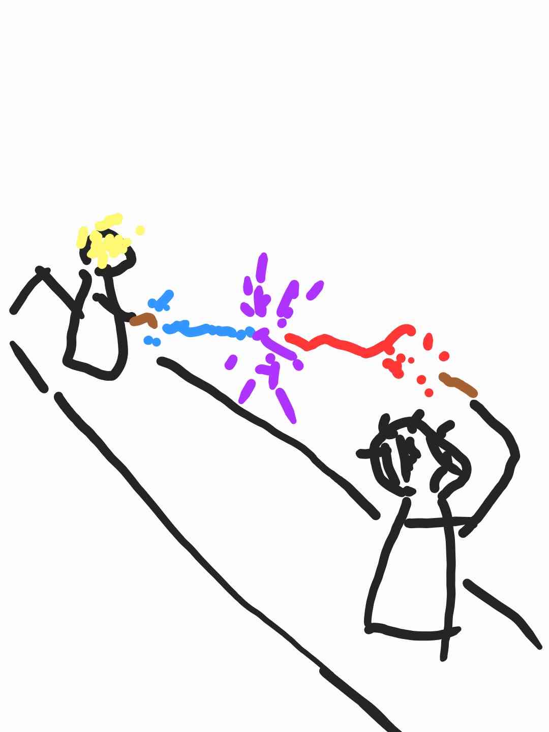 映画のワンシーンを描いてみよう！