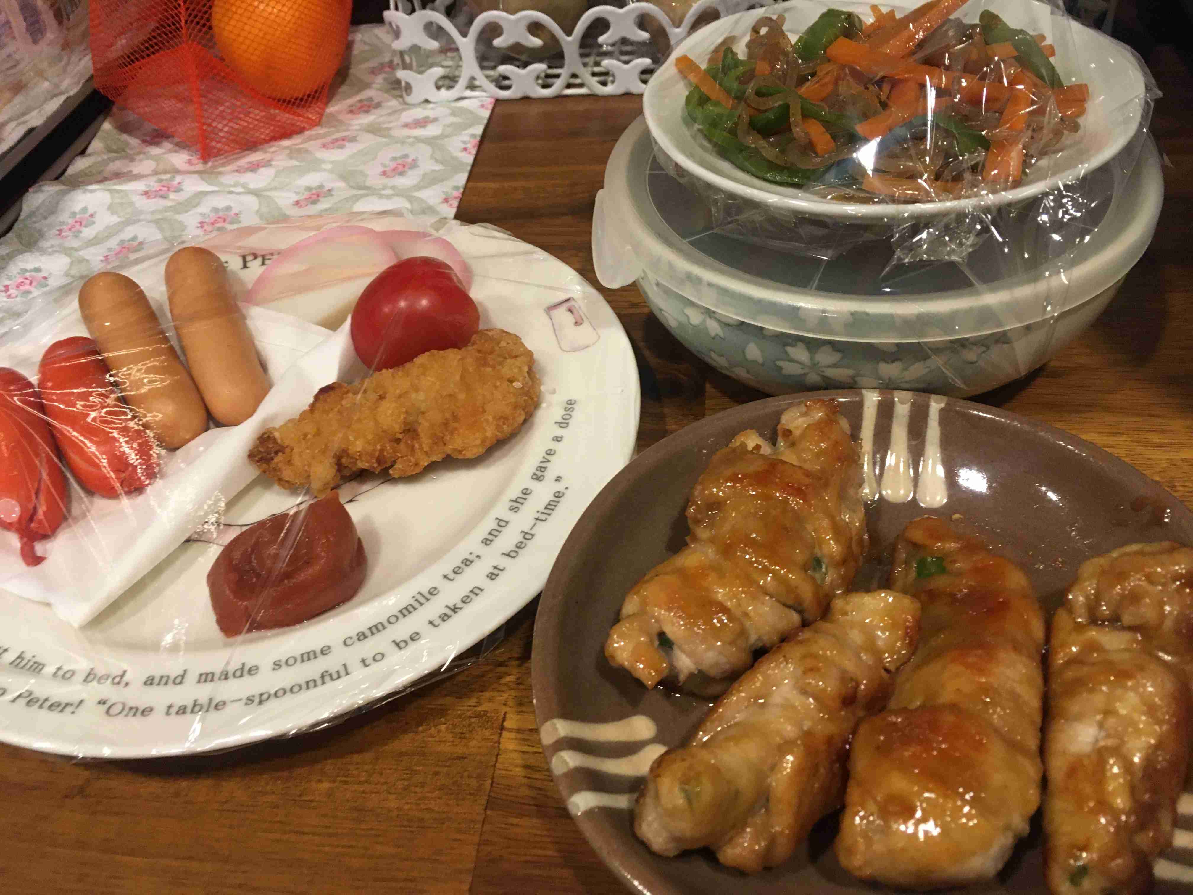 お弁当の手作りおかず