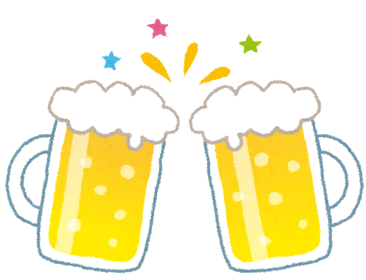 【週末】金曜日にお酒を呑みながら穏やかに雑談するトピ