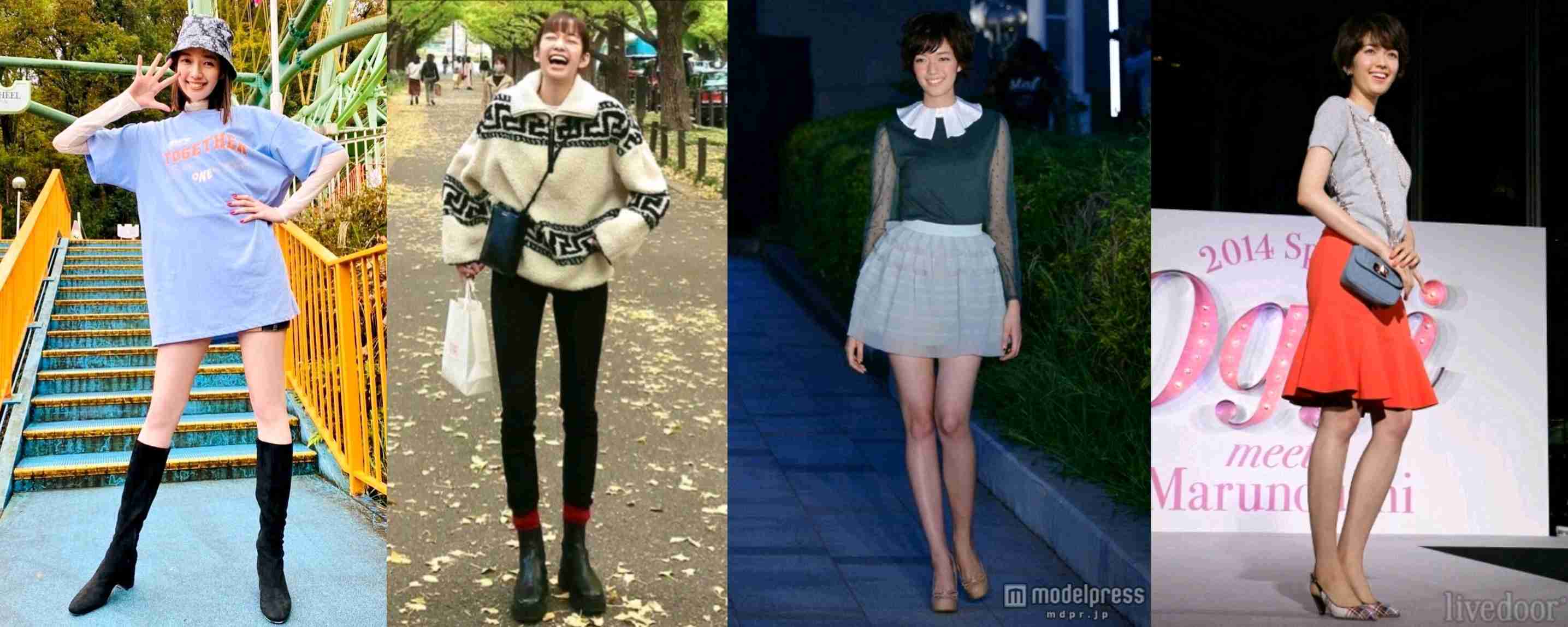 佐藤栞里 “銀杏並木ショット”に「脚の長さに驚き!!」「何頭身？」
