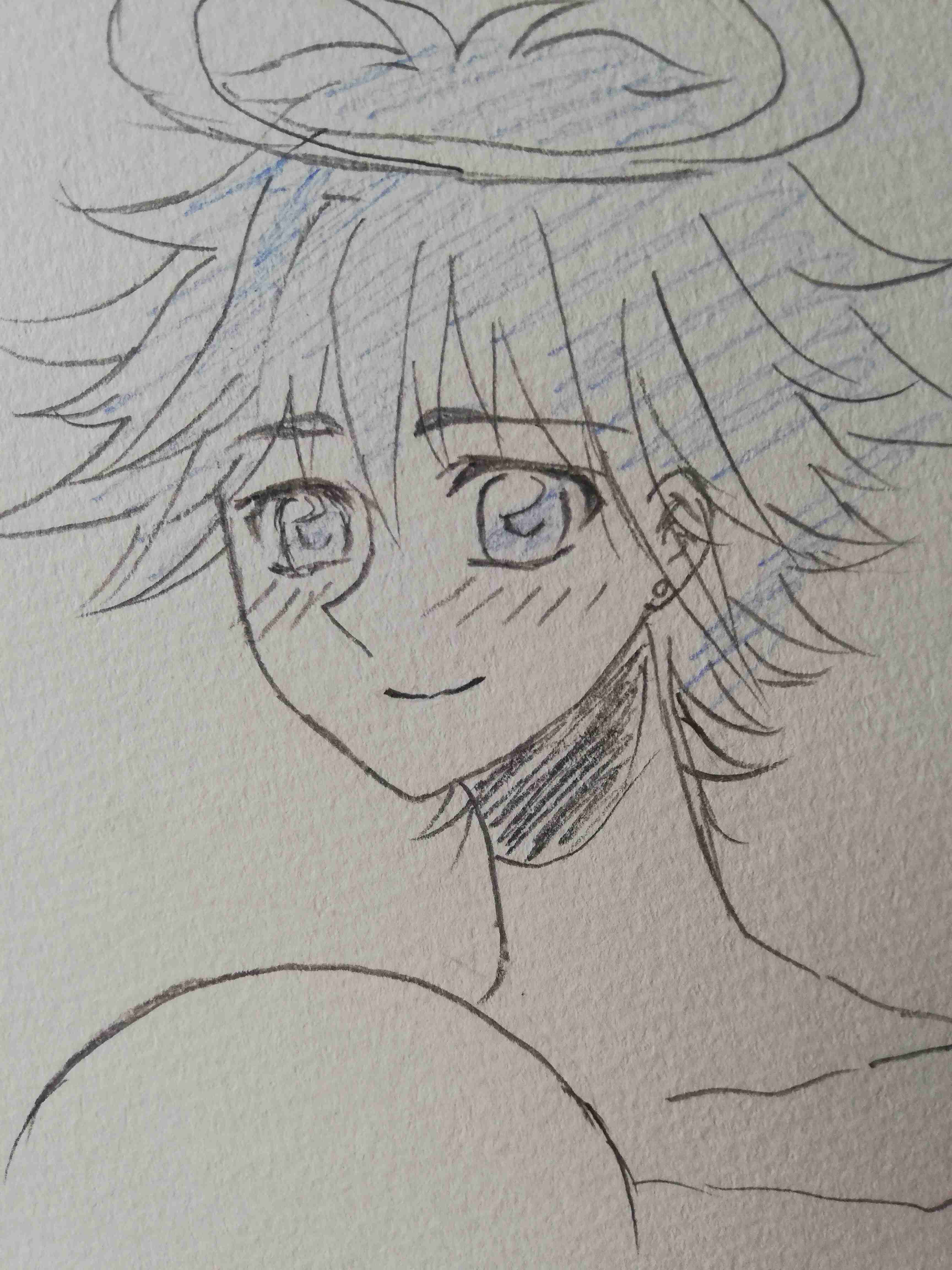 少年漫画のキャラを描いて当てて貰うトピ