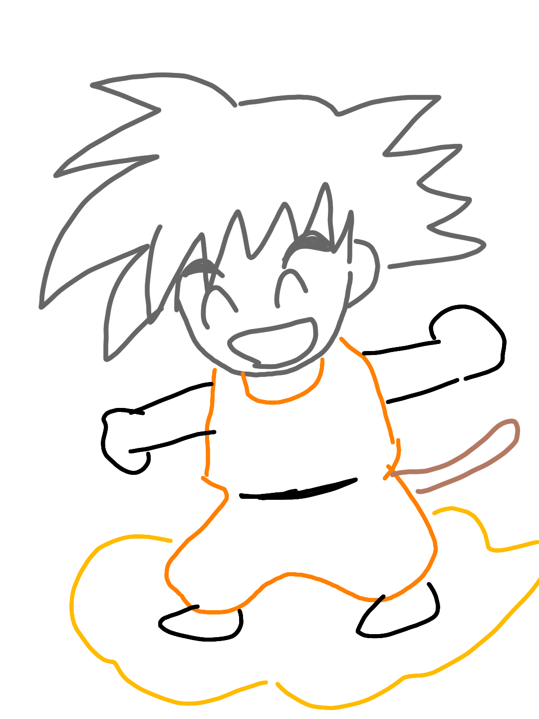 少年漫画のキャラを描いて当てて貰うトピ