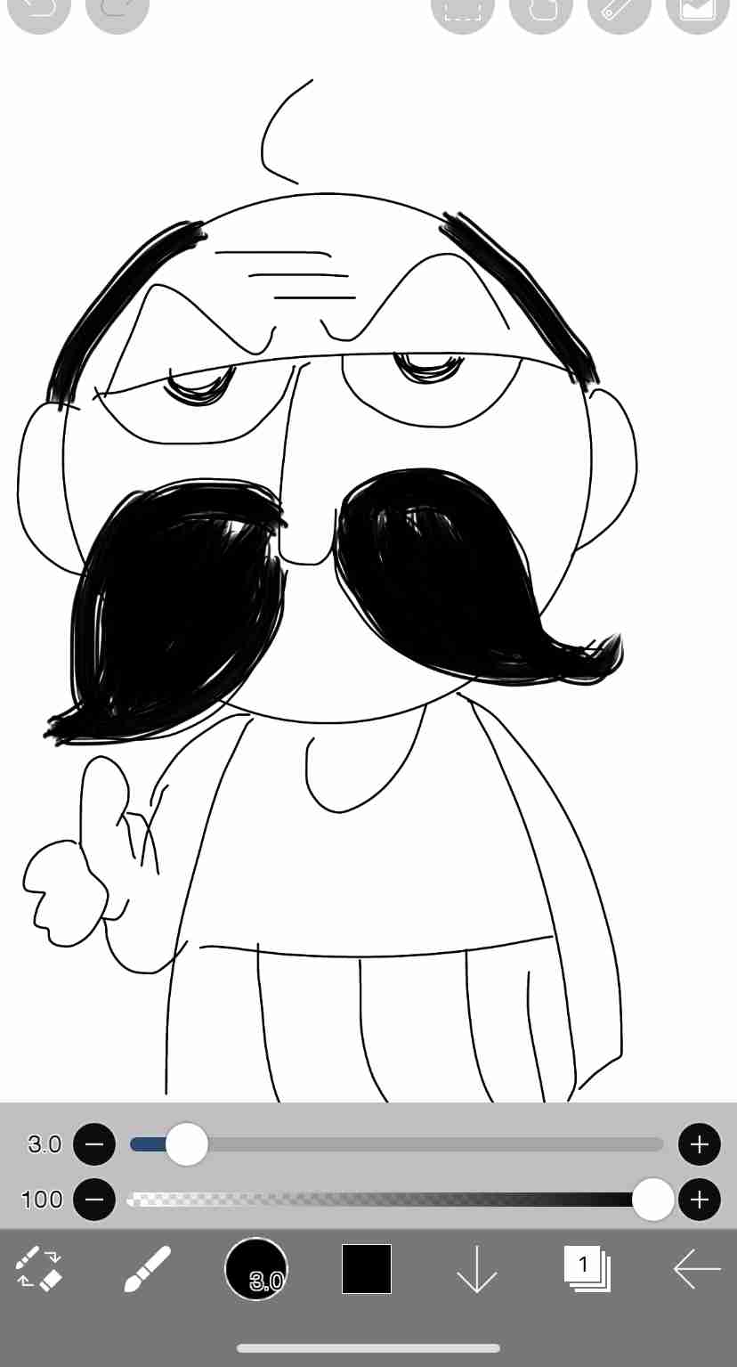 少年漫画のキャラを描いて当てて貰うトピ