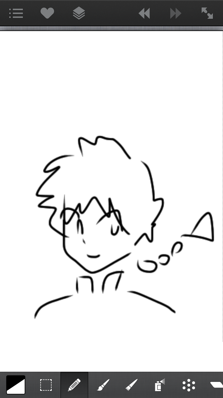少年漫画のキャラを描いて当てて貰うトピ