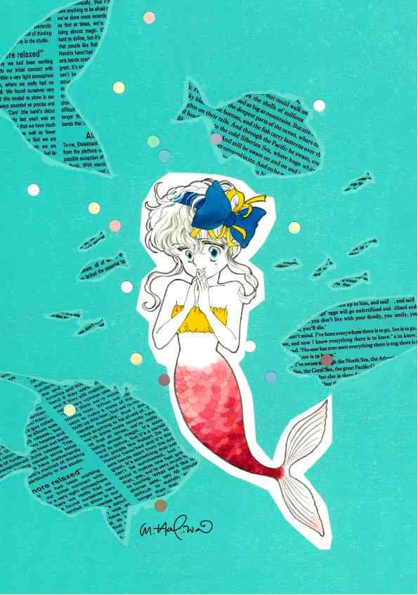 懐かしい少女漫画のカラー絵が見たい