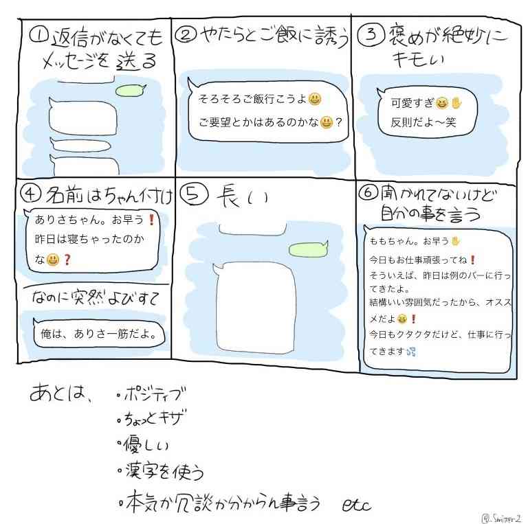 マッチングアプリあるある