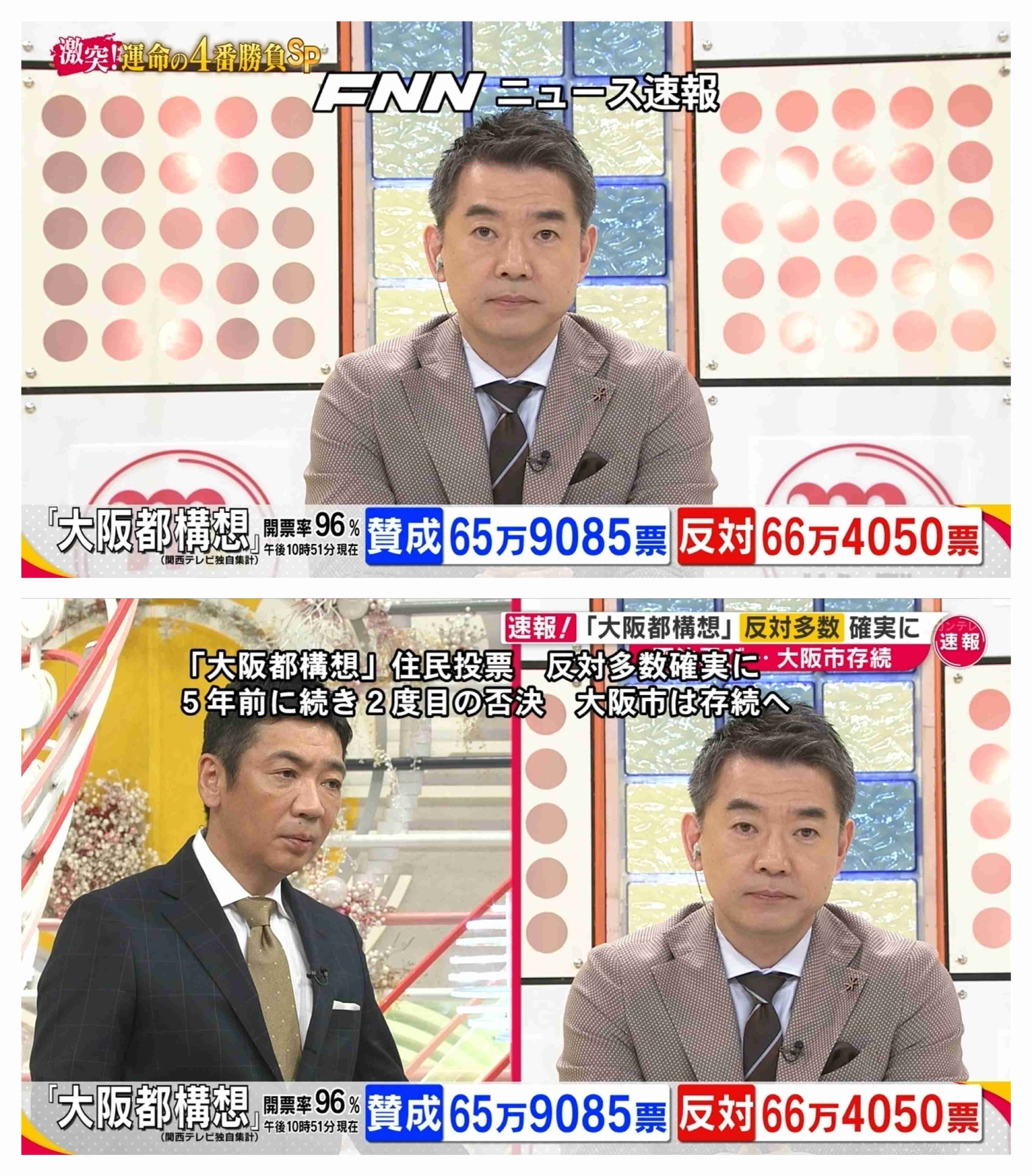 【今日投票日】大阪都構想の選挙を見守るトピ