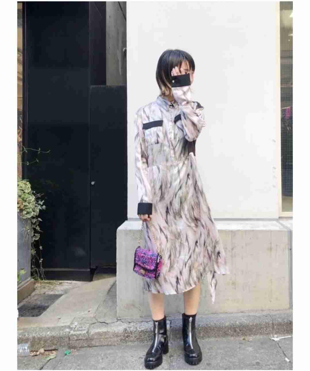 柄物の服が好き！