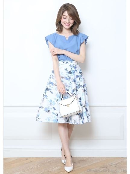 柄物の服が好き！