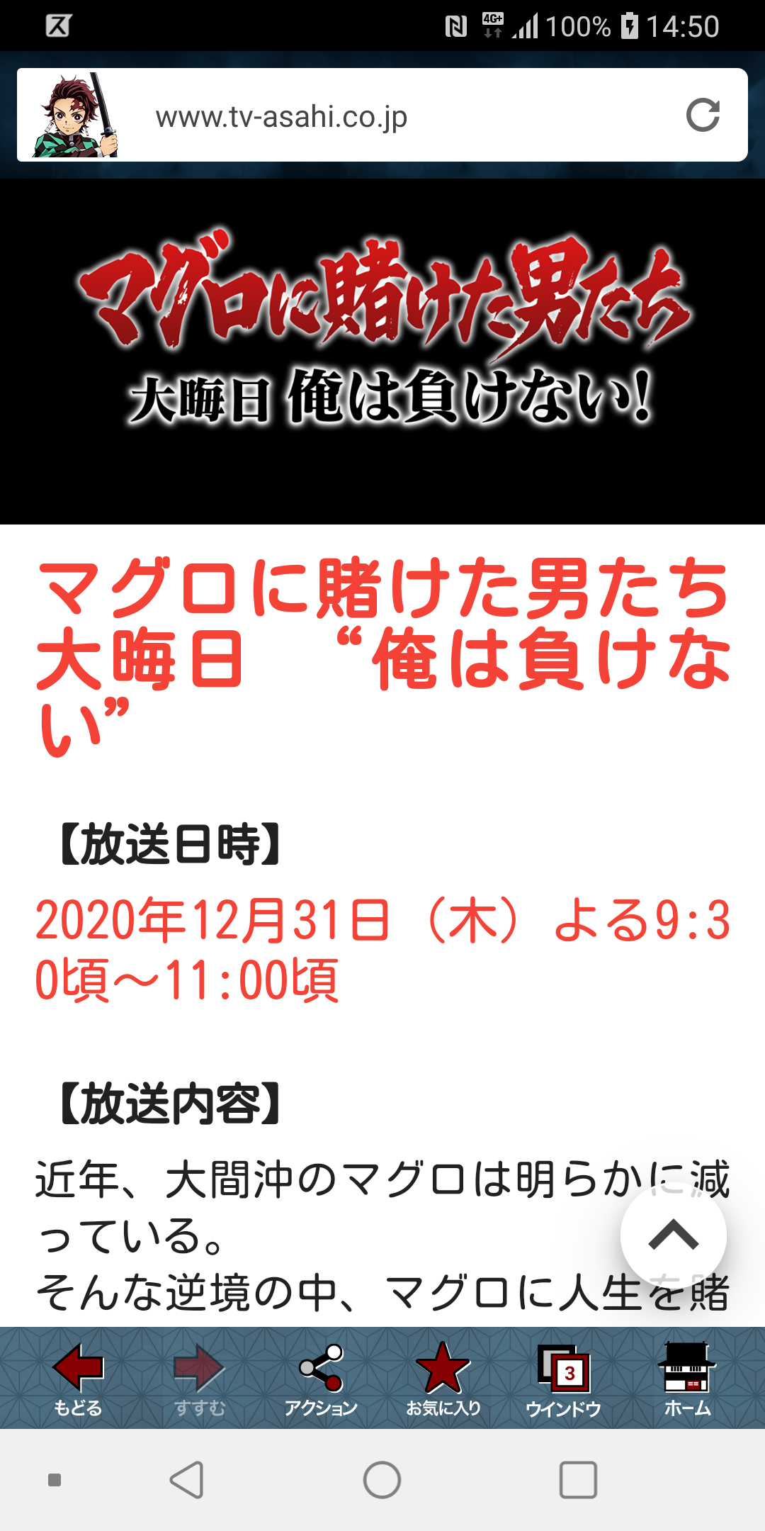 年末年始に観る予定のテレビ番組