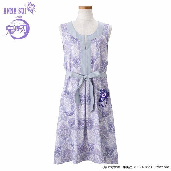 『鬼滅の刃』と『ANNA SUI』の初コレクション登場！ 禰豆子と胡蝶姉妹をイメージした、 蝶や薔薇モチーフのバッグやアクセサリーなど全48アイテム