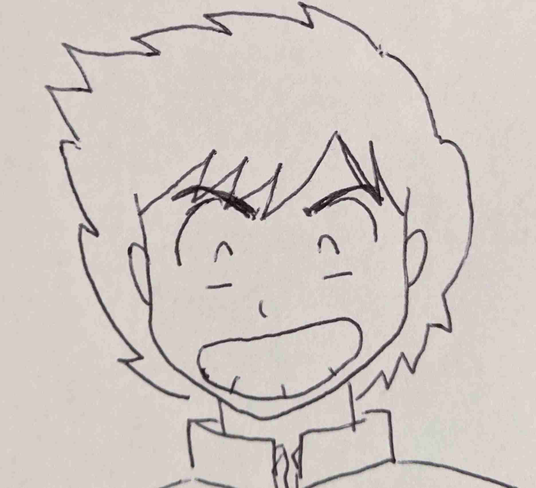 少年漫画のキャラを描いて当てて貰うトピ
