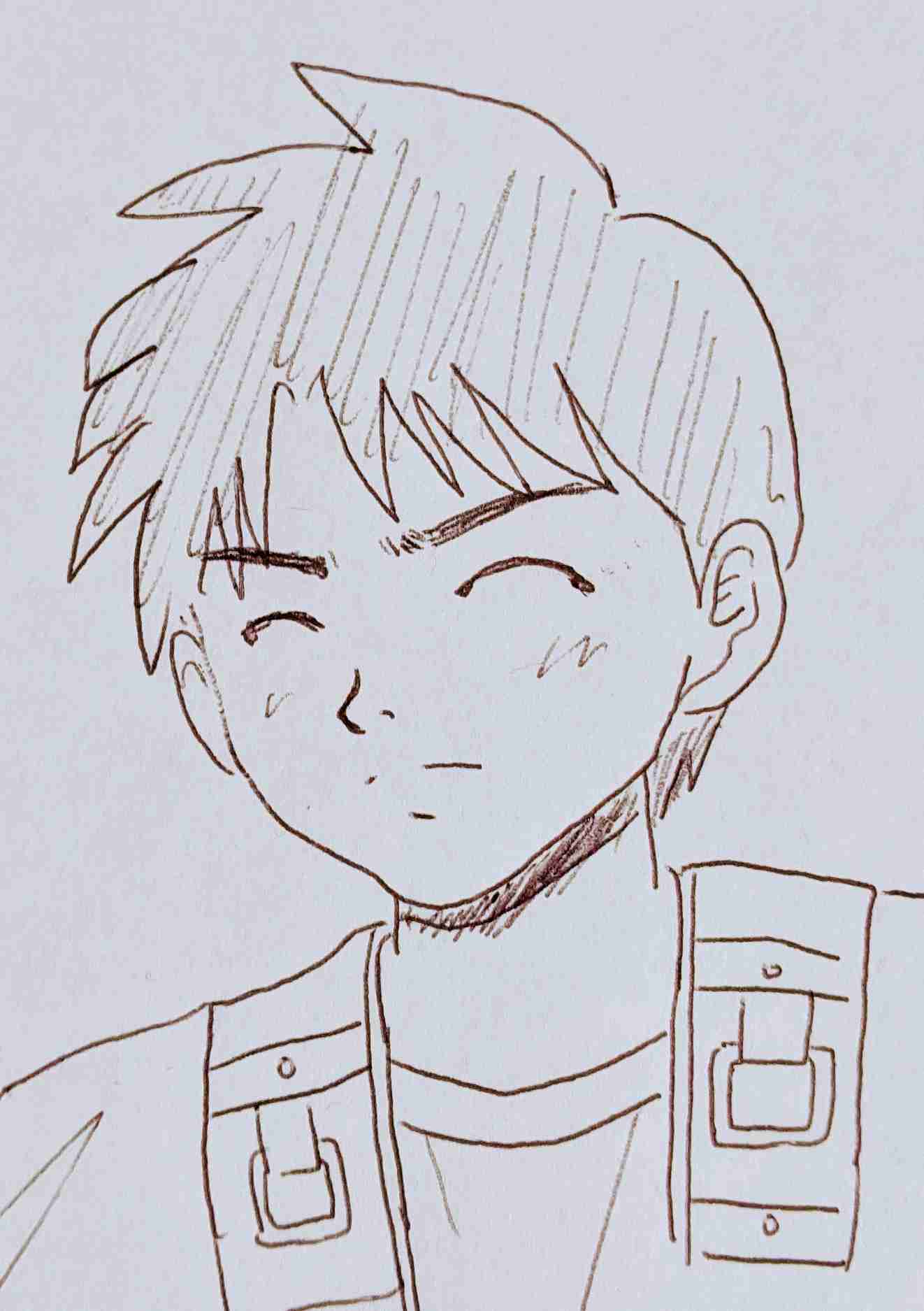少年漫画のキャラを描いて当てて貰うトピ