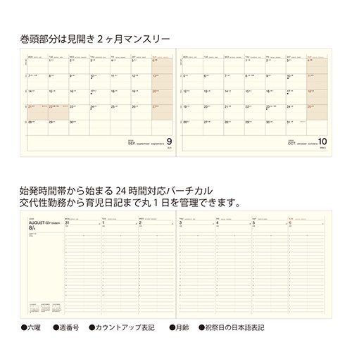スケジュール手帳、どのようなの使っていますか?